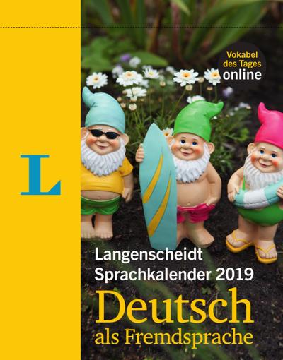 Langenscheidt Sprachkalender 2019 Deutsch als Fremdsprache - Abreißkalender