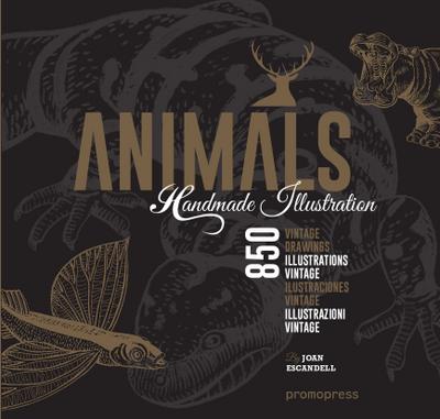 Animals: 850 Handmade Illustrations (Promopress)