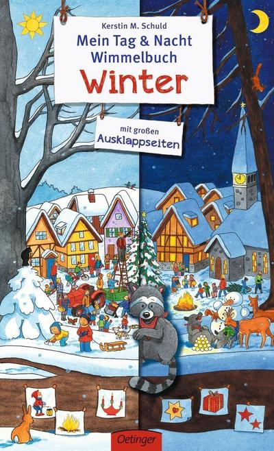 Mein Tag & Nacht Wimmelbuch: Winter