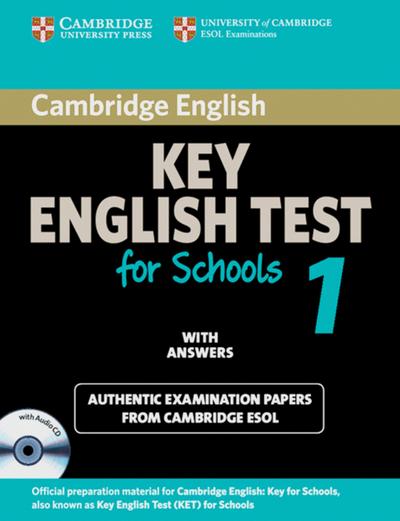 Cambridge KET for Schools 1: Self-study Pack