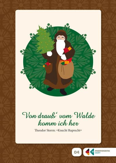 Sprache + Erinnern - Von drauß` vom Walde komm ich her - Theodor Storm Knecht Ruprecht