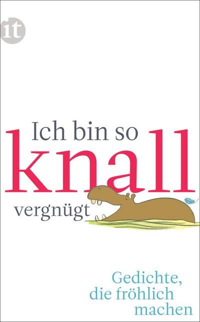 Ich bin so knallvergnügt: Gedichte, die fröhlich machen (insel taschenbuch)