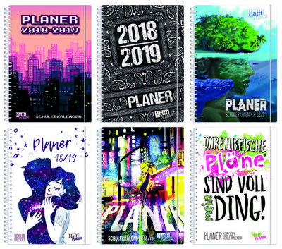 Häfft-Planer Premium 2018/2019 Schülerkalender A5
