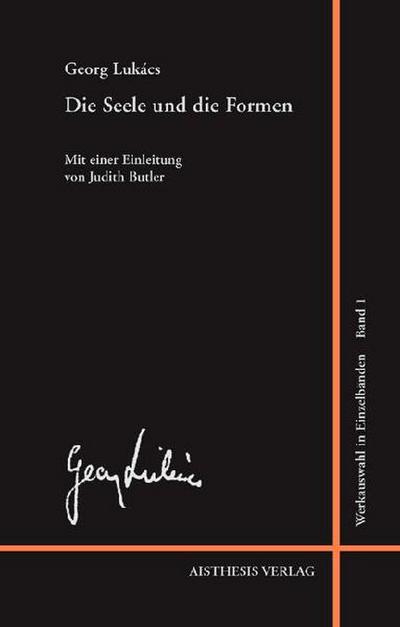 Werkauswahl in Einzelbänden 1. Die Seele und die Formen
