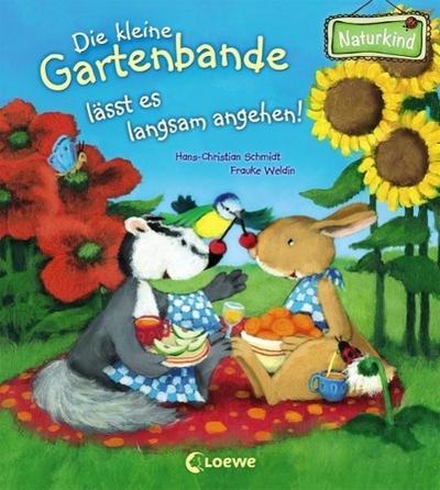 Die kleine Gartenbande lässt es langsam angehen!