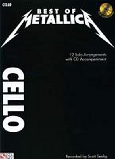 Best of Metallica for Cello Book/Online Audio