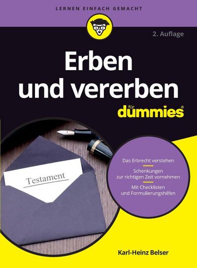 Erben und vererben für Dummies
