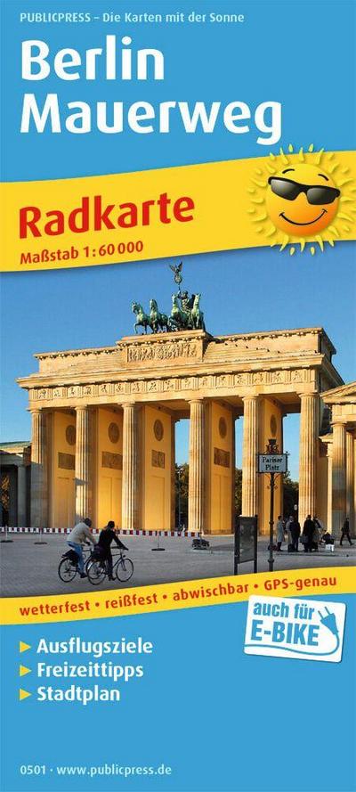Berlin Mauerweg  1:60 000