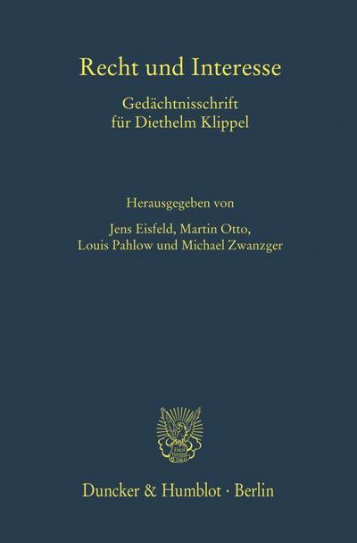 Recht und Interesse