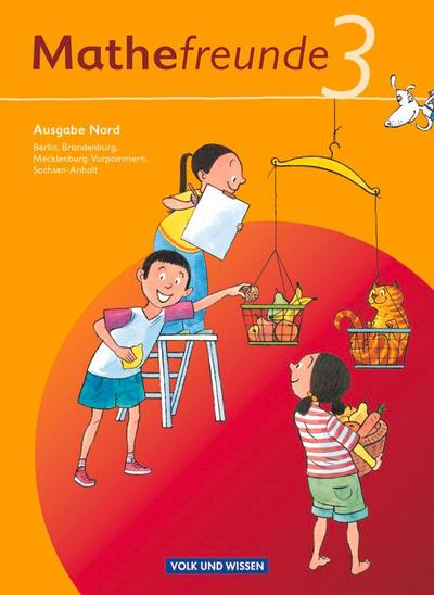 Mathefreund 3. Schuljahr. Schülerbuch mit Kartonbeilagen. Nord