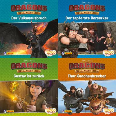 4er-Set Maxi-Mini 7: Dragons (Nelson Maxi-Mini)