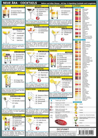 Neue Ära - Cocktails: Before und After Dinner- All Day- & Sparkling Cocktails und Longdrinks