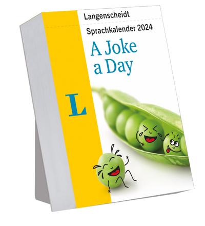 Langenscheidt Sprachkalender A Joke a Day 2024: Tagesabreißkalender zum Englich lernen