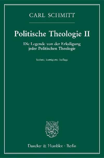 Politische Theologie II