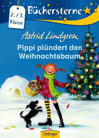 Pippi plündert den Weihnachtsbaum (Büchersterne)