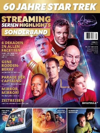 STREAMING SERIEN HIGHLIGHTS. Sonderband: 60 Jahre STAR TREK