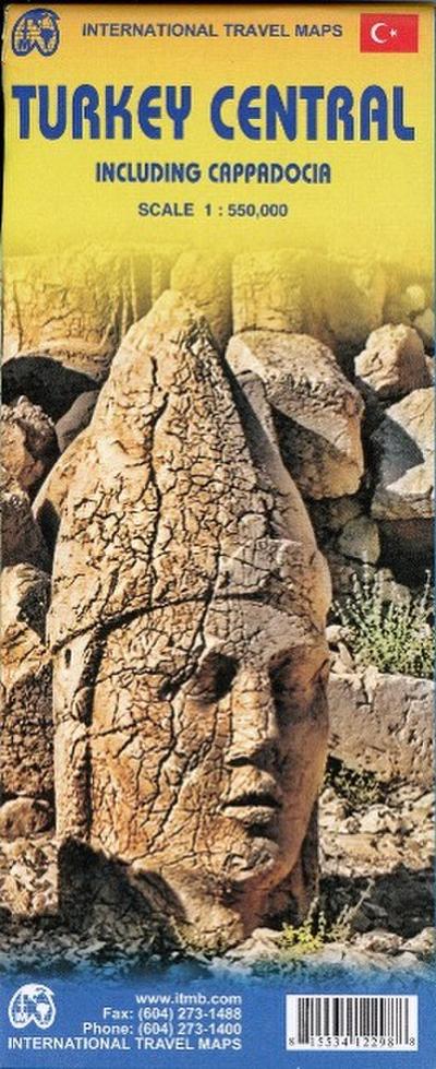 Turkey Central 1 : 550 000: Including Cappadocia