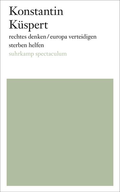 rechtes denken/europa verteidigen/sterben helfen