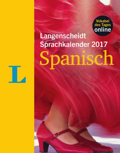 Langenscheidt Sprachkalender 2017 Spanisch - Abreißkalender