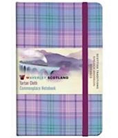 ROMANCE Tartan, Waverley Scotland, Taschen Notizbuch 14 x 9 cm