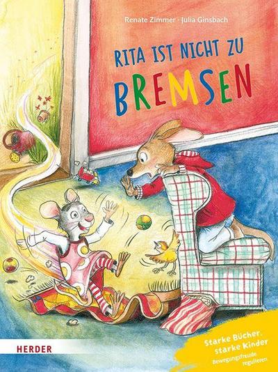 Konrad Känguru und Rita Rennmaus. Rita ist nicht zu bremsen