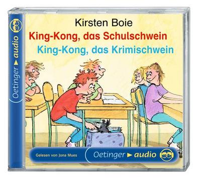 King-Kong, das Schulschwein /King-Kong, das Krimischwein (CD): Ungekürzte Lesung