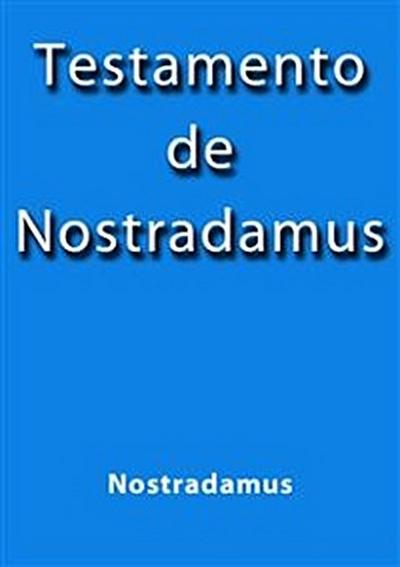 Testamento de Nostradamus