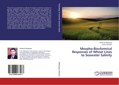 Morpho-Biochemical Responses of Wheat Lines to Seawater Salinity