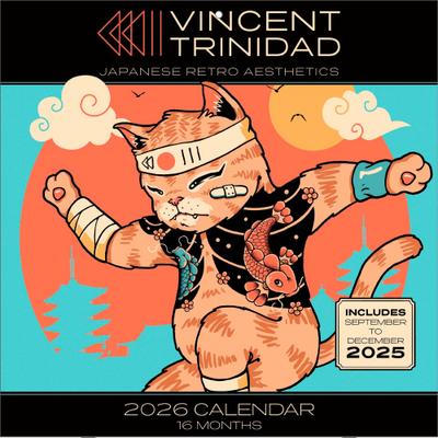 VINCENT TRINIDAD - Broschürenkalender im Format 30 x 30