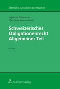 Schweizerisches Obligationenrecht Allgemeiner Teil