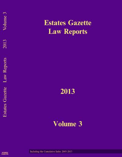Estates Gazette Law Reports, Volume 3
