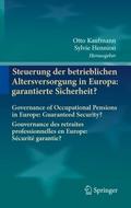 Steuerung der betrieblichen Altersversorgung in Eu