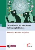 Technik lernen mit interaktiven Lehr-/Lernplattfor