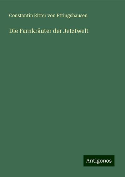 Die Farnkräuter der Jetztwelt