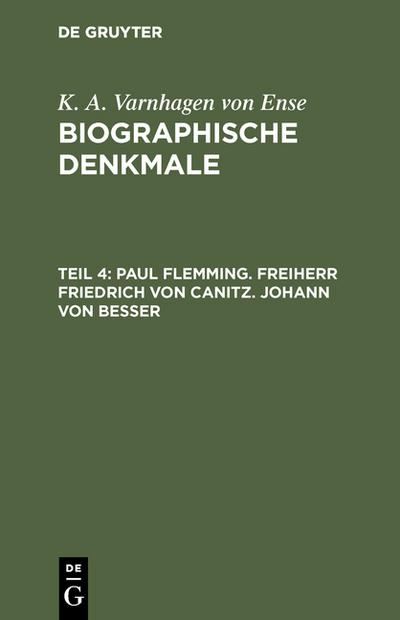 Biographische Denkmale