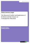 The Historical Conflict and Implication of Evoluti