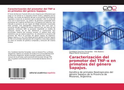 Caracterización del promotor del TNF- en primates del género Sapajus.