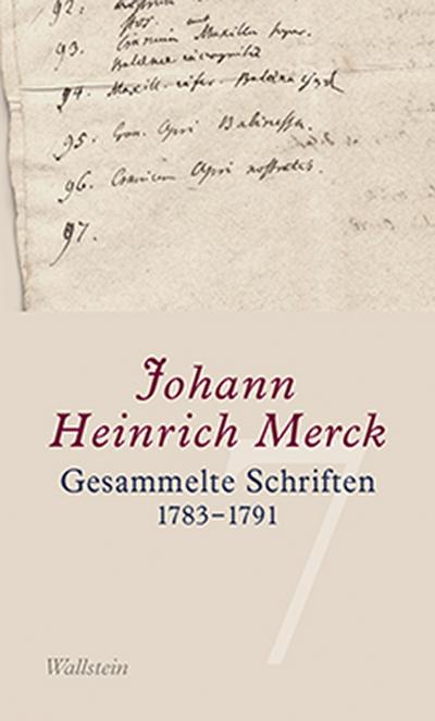 Merck, Schriften Bd.7