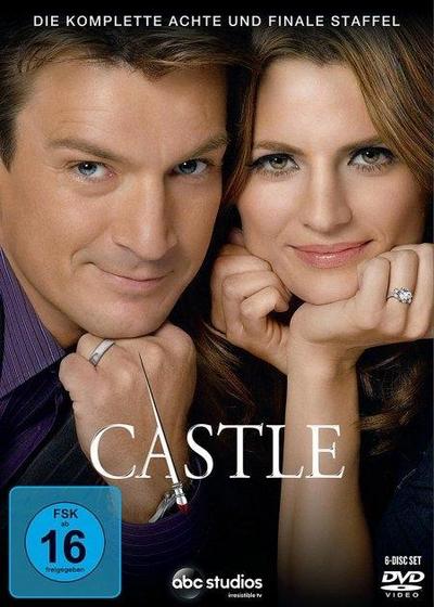 Castle. Staffel.8, 6 DVDs