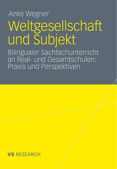 Weltgesellschaft und Subjekt