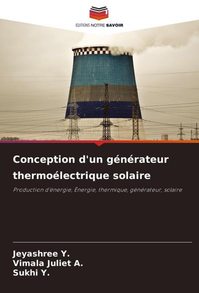 Conception d’un générateur thermoélectrique solaire