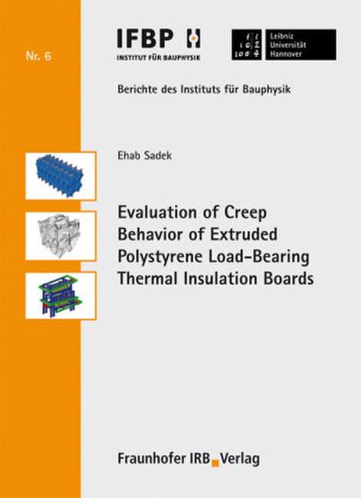 Evaluation of Creep Behavior of Extruded Polystyrene Load-Bearing Thermal Insulation Boards.