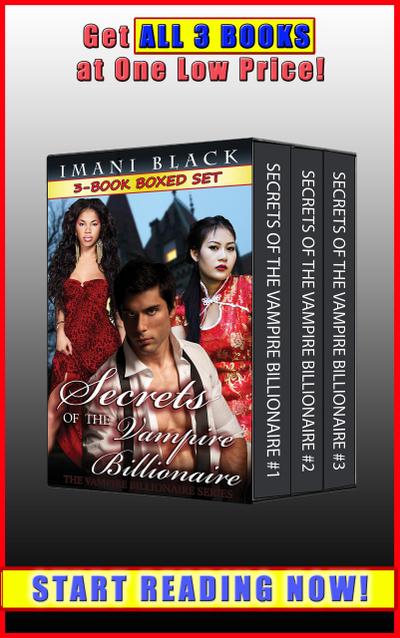 Secrets of the Vampire Billionaire 3-Book Boxed Set Bundle (Vampire Billionaire Romance Boxed Sets, #2)