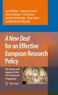 A New Deal for an Effective European Research Poli