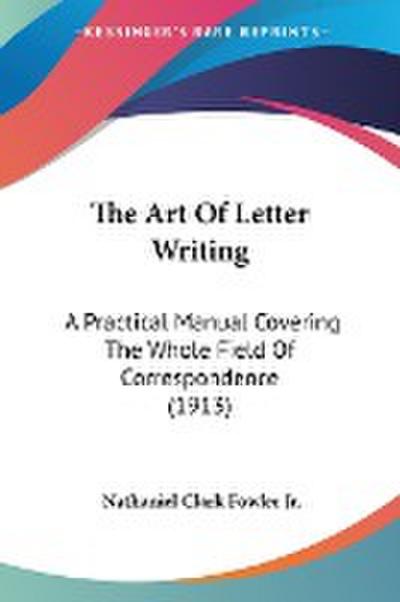 The Art Of Letter Writing