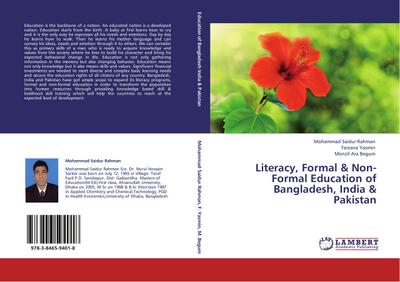 Literacy, Formal & Non-Formal Education of Bangladesh, India & Pakistan