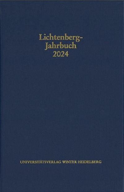 Lichtenberg-Jahrbuch 2024