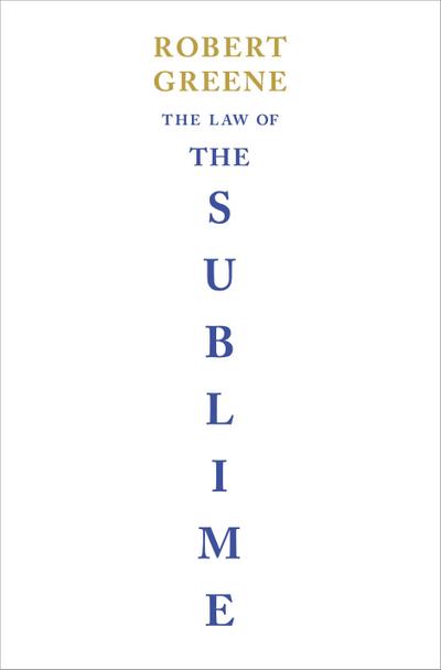 The Law of the Sublime