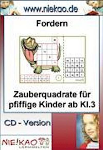 Fordern - Zauberquadrate für pfiffige Kinder ab Kl. 3