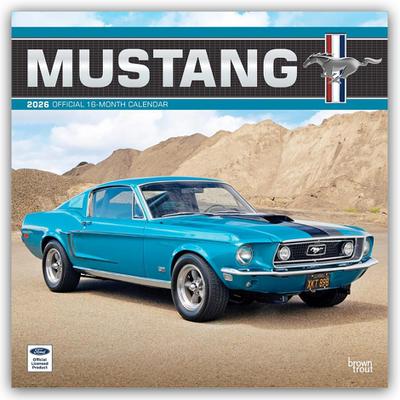 Mustang - Ford Mustang 2026 - 16-Monatskalender